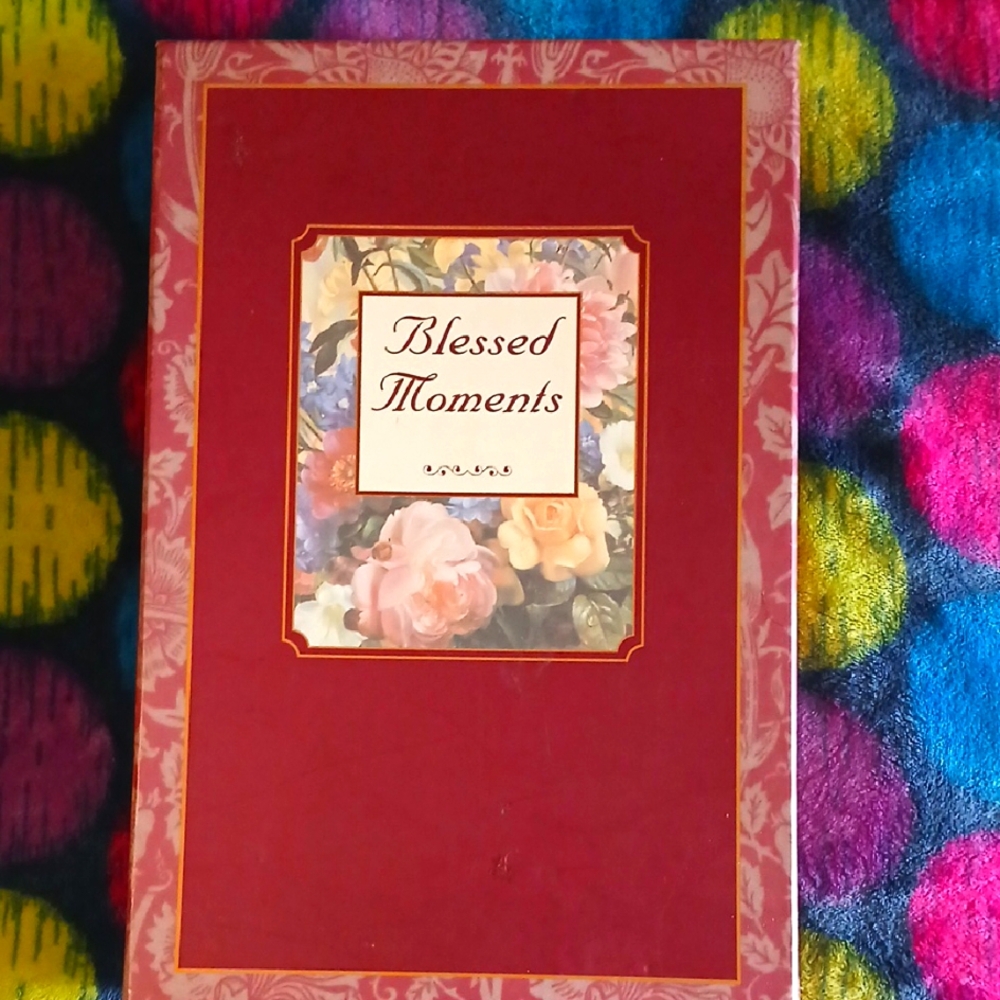 Blessed Moments Floral Wedding Book For Pictures With 2 Picture Hangers Brandnew